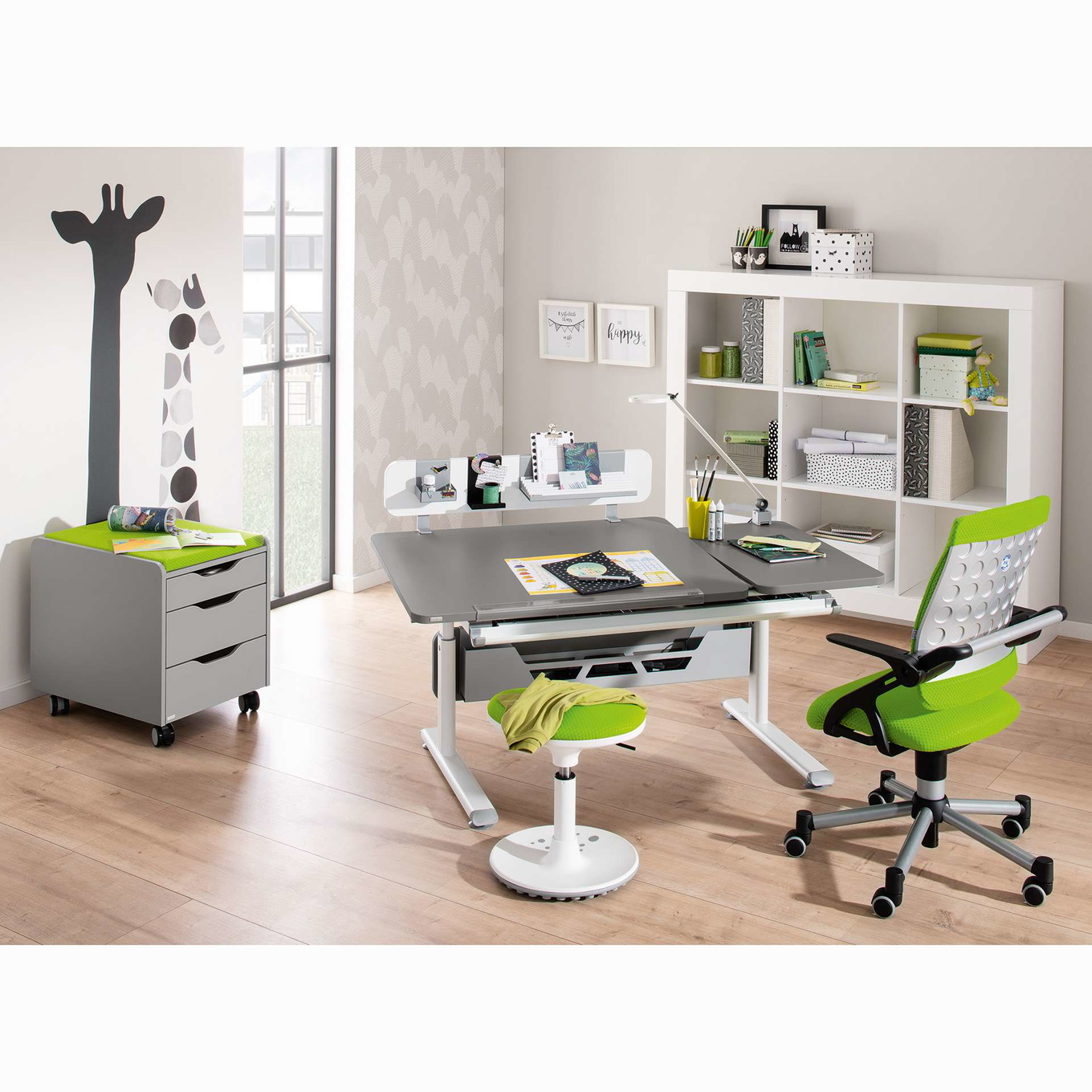 Sitzpolster mit 3D-Bezug Limette 3