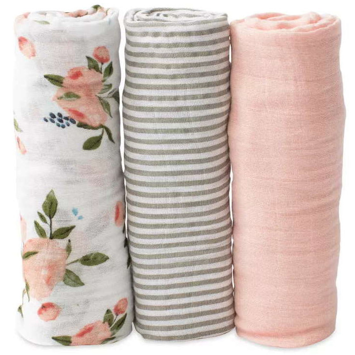 Pucktücher Watercolor Roses 3er-Set 1