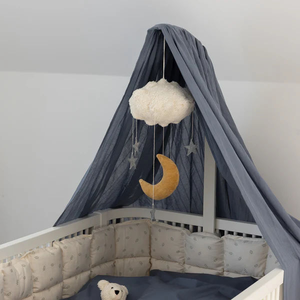 Betthimmel Sky Forest Lake Blue 3