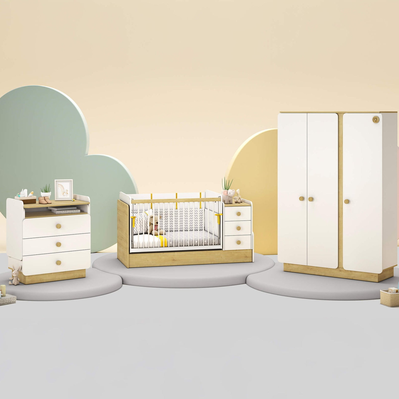 Babyzimmer Natura Baby Set