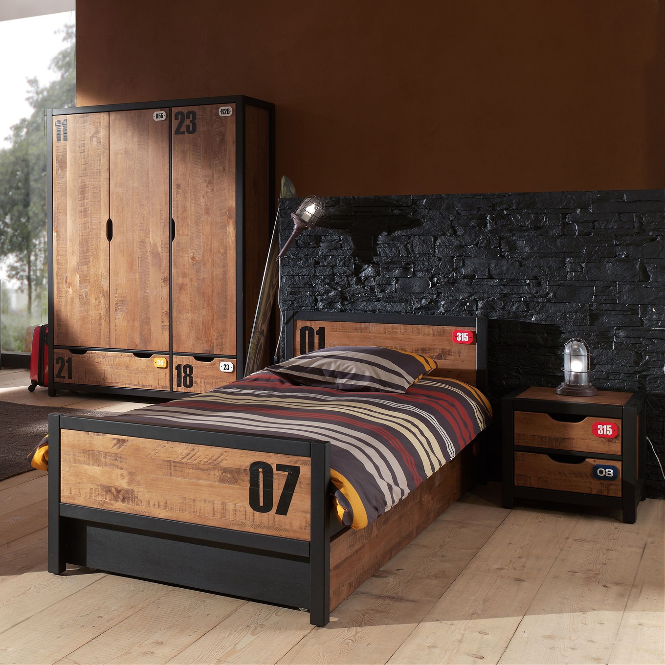 Kinderzimmer Alex 4-teilig Set B #2