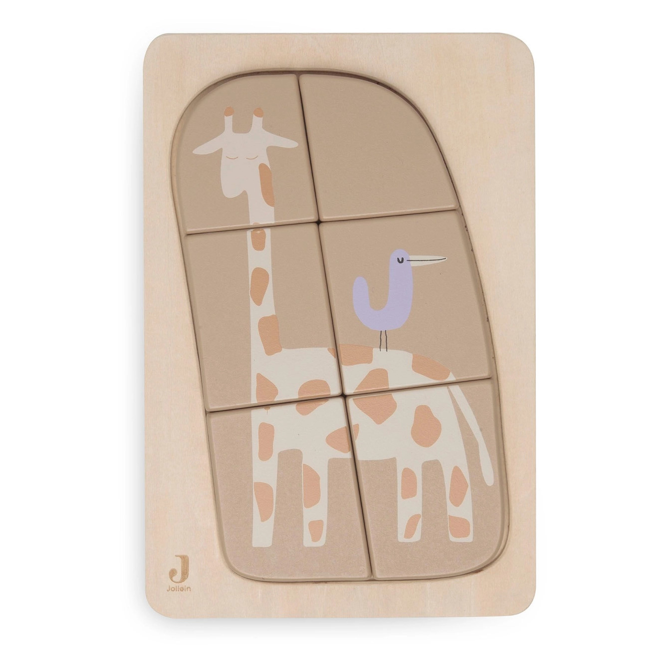 Puzzle aus Holz Giraffe
